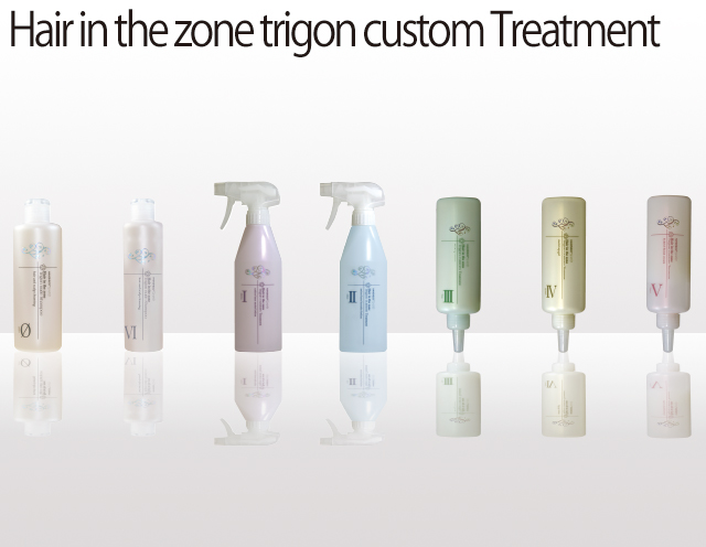 Hair in the zone trigon custom Treatment
